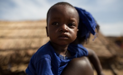 Ousmane, a young boy who was treated for malnutrition by Action Against Hunger.